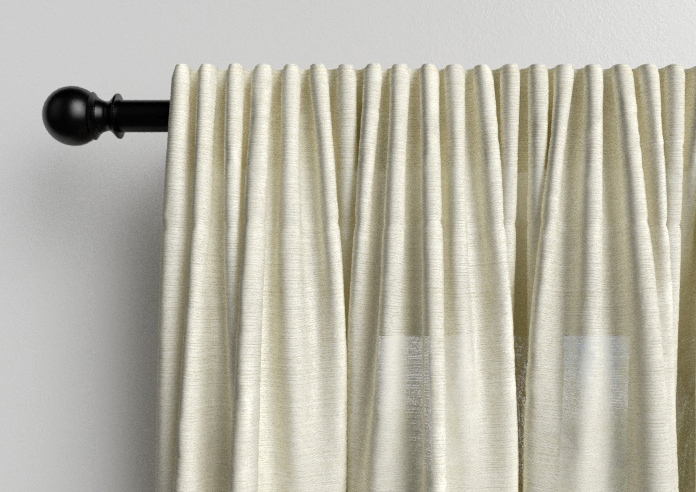 Sahara Voile, Metallic Cream - Made to Measure Curtains - Image 9